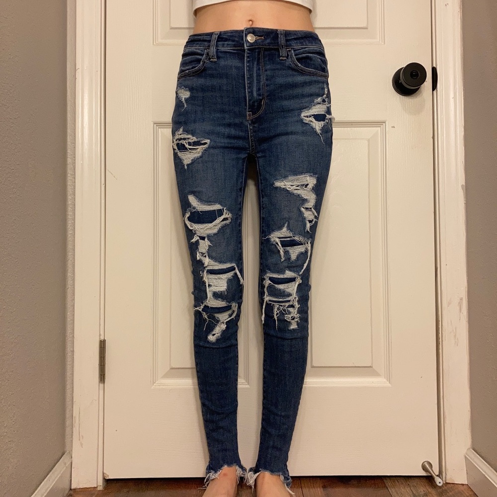 American Eagle high rise jeggings
